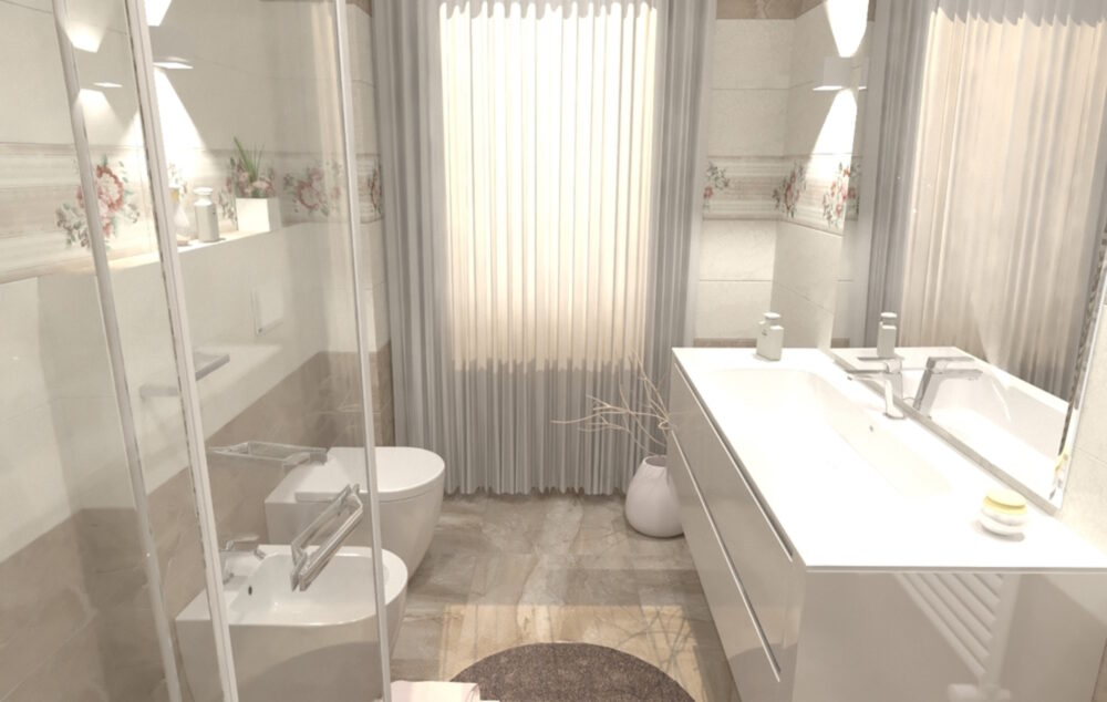 render bagno A3