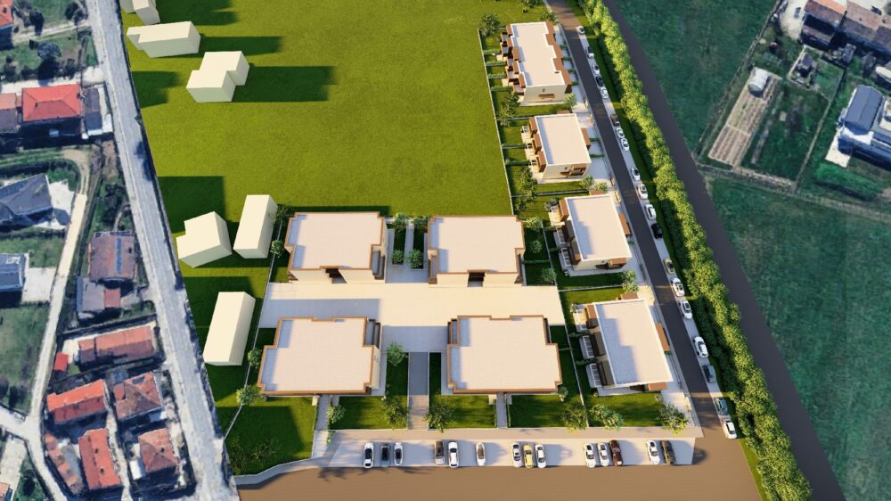 Render 1 – edifici A-B-C-D