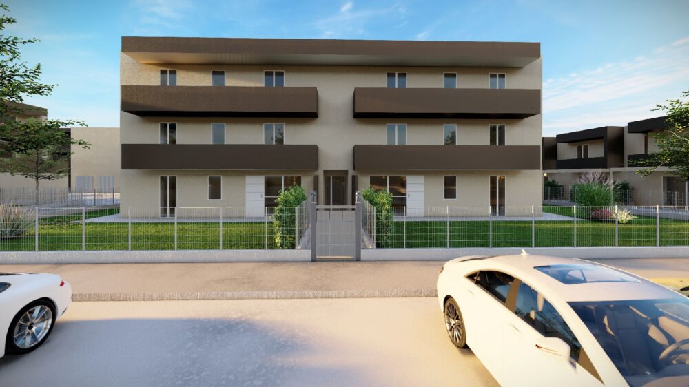 Render 4 – edifici A-B-C-D